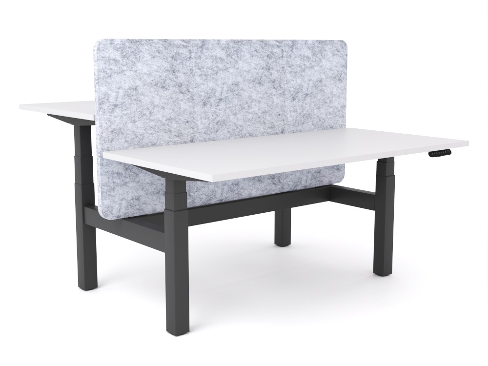 Agile Motion+ Sit to Stand Two Person B2B - with 30mm Acoustiq Screen